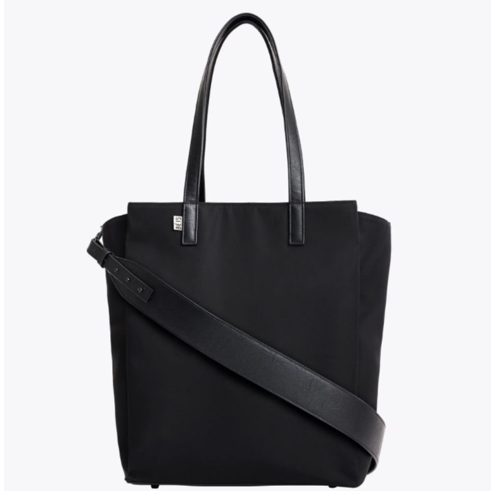 BEIS Black Commuter Tote - NWT